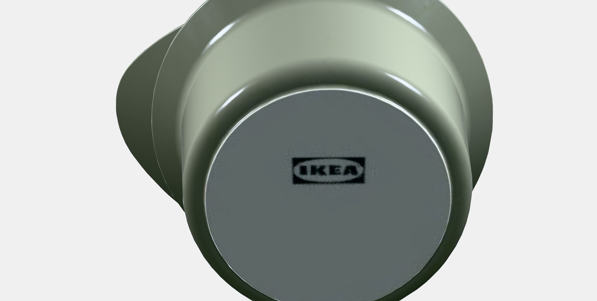 FARGKLAR Oven-serving dish with lid 1 Low-poly 3D model_8