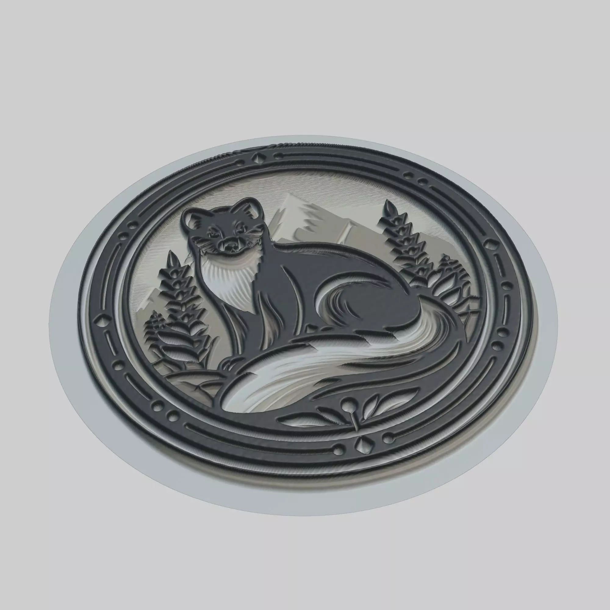 Marten Animal 3D print model