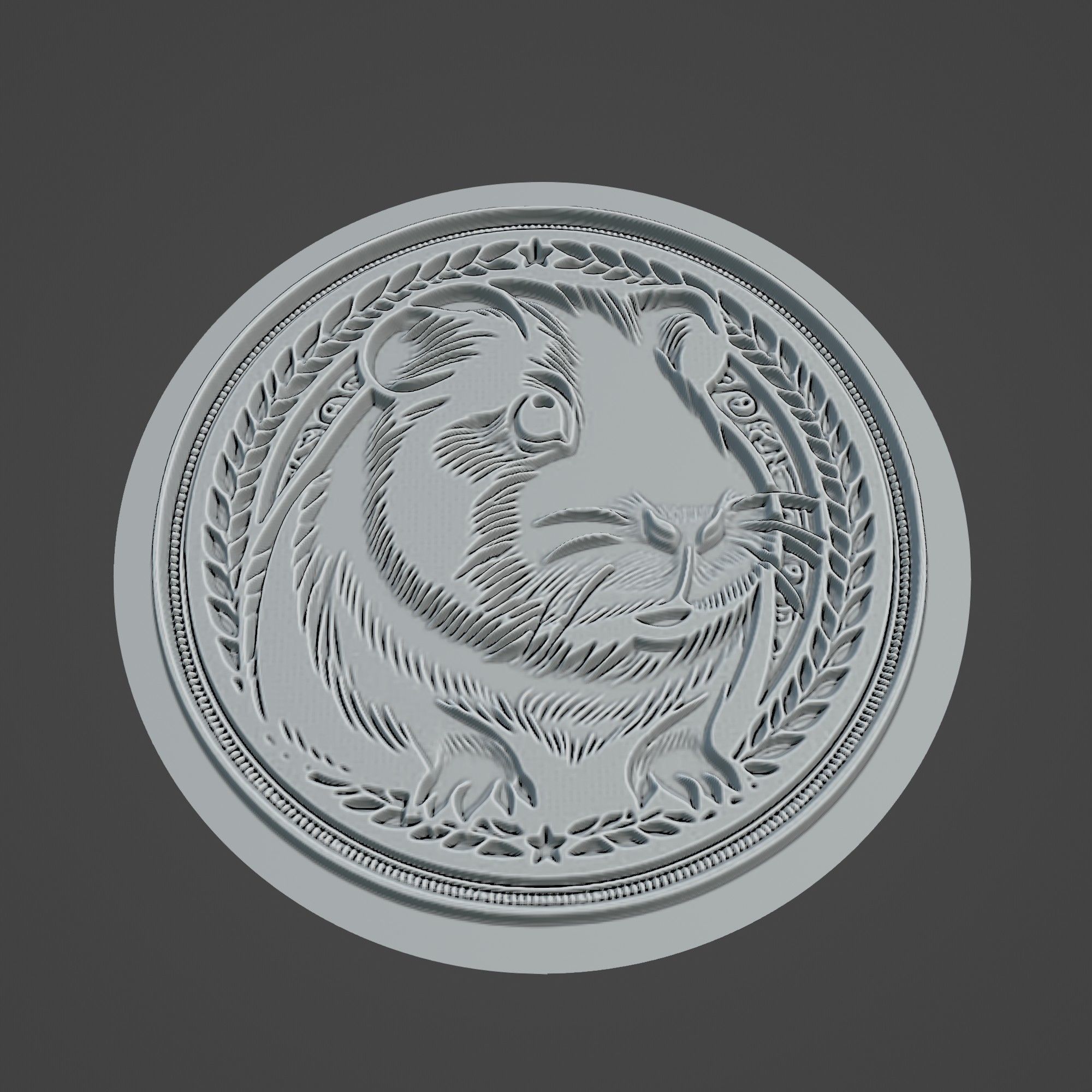 Guinea Pig Animal 3D print model_3