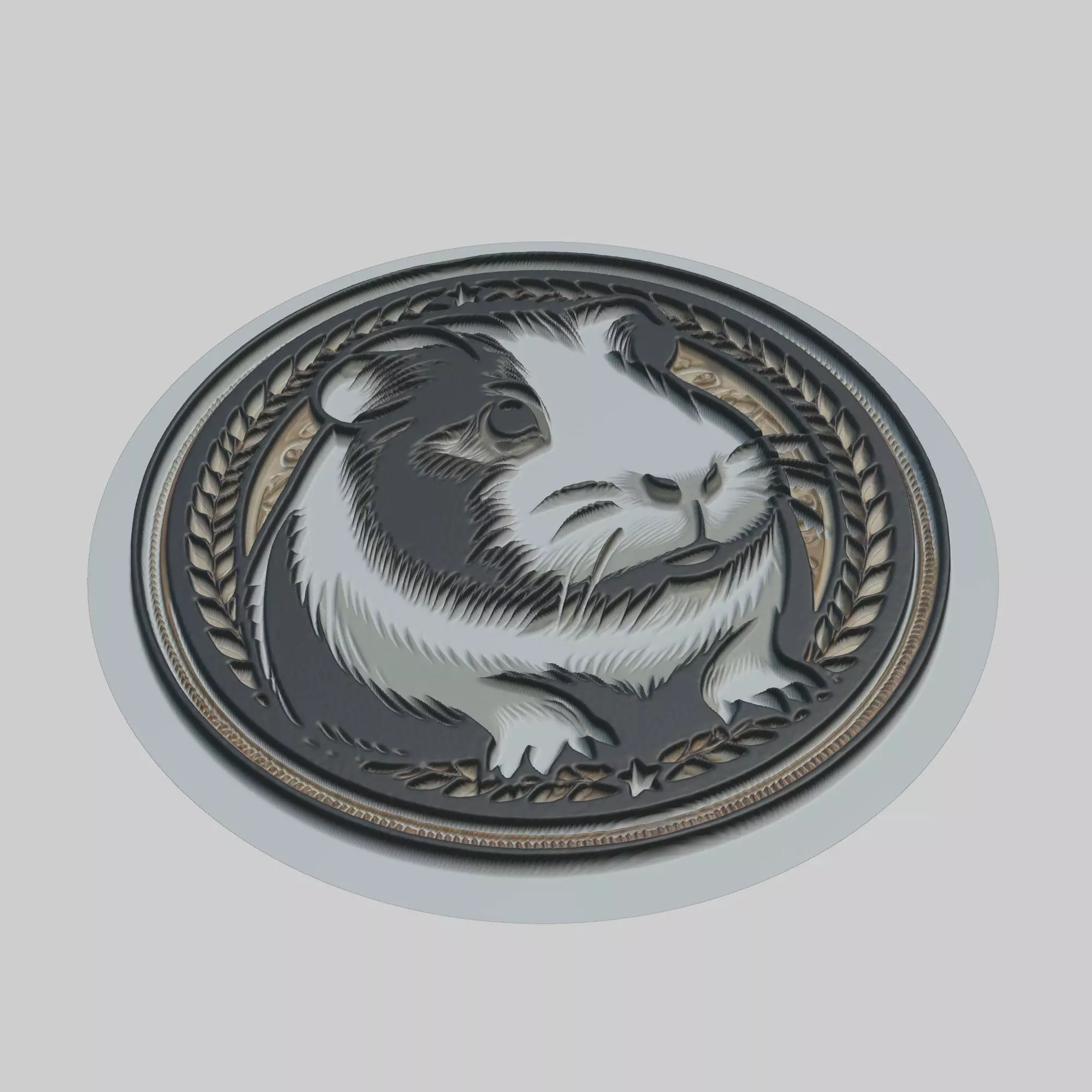 Guinea Pig Animal 3D print model_0