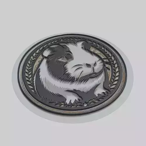 Guinea Pig Animal 3D print model