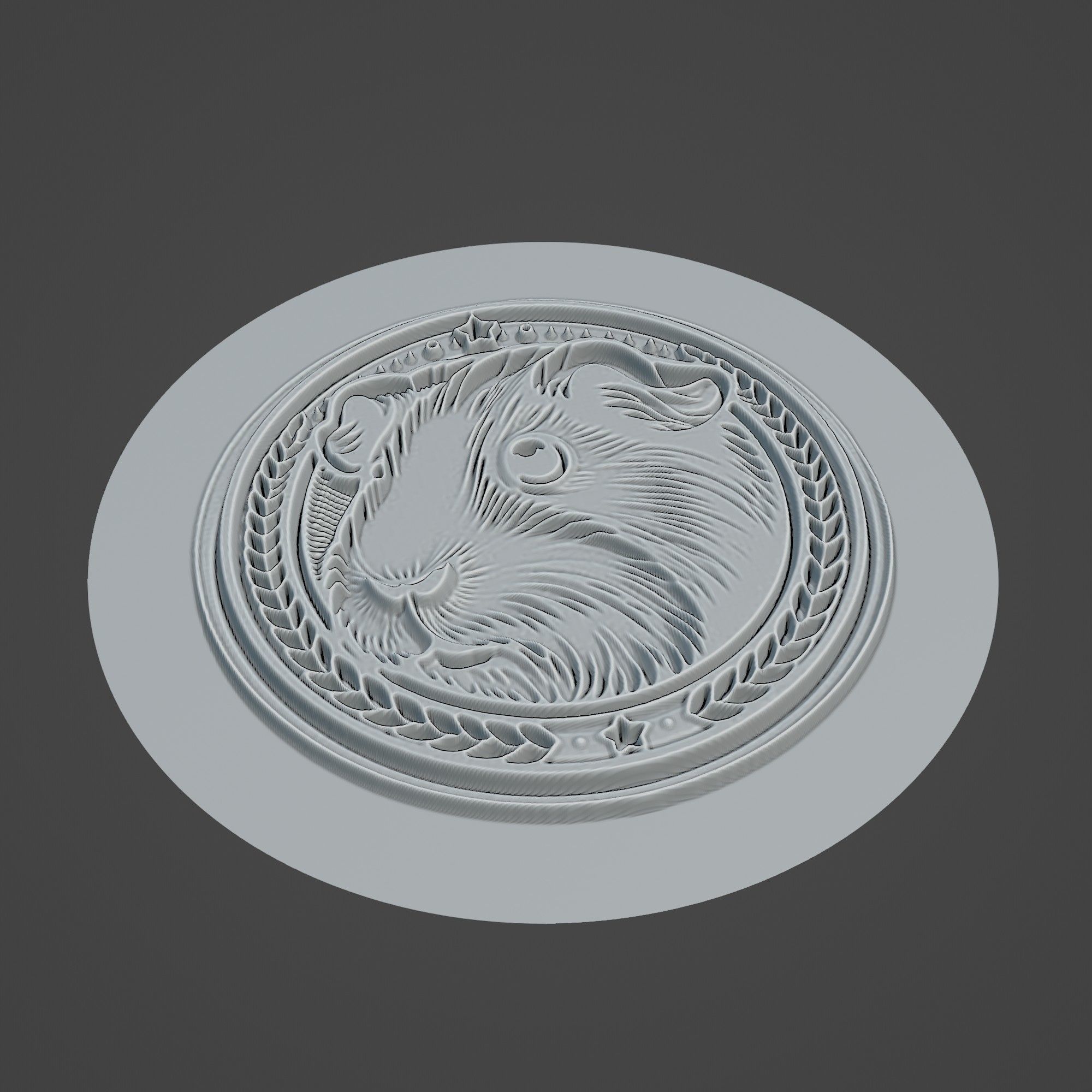 Guinea Pig Animal 3D print model_2
