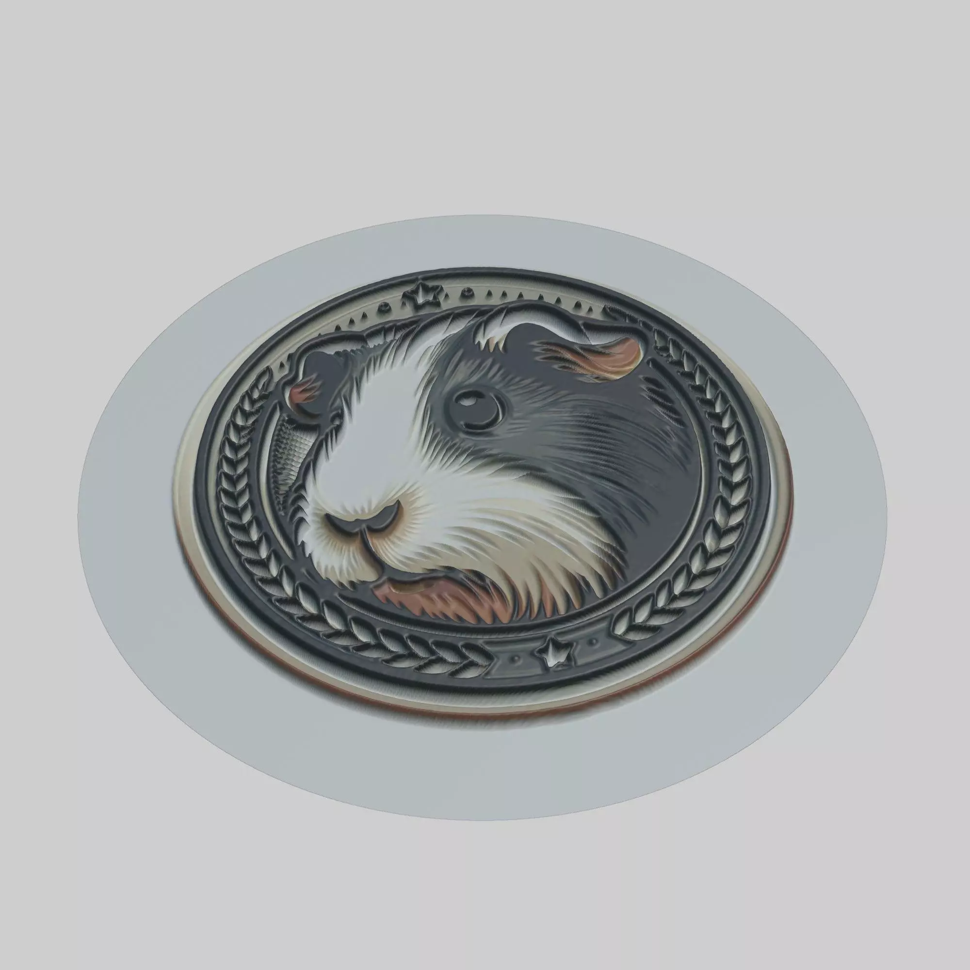 Guinea Pig Animal 3D print model_0