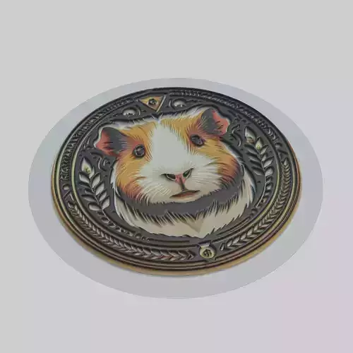 Guinea Pig Animal 3D print model