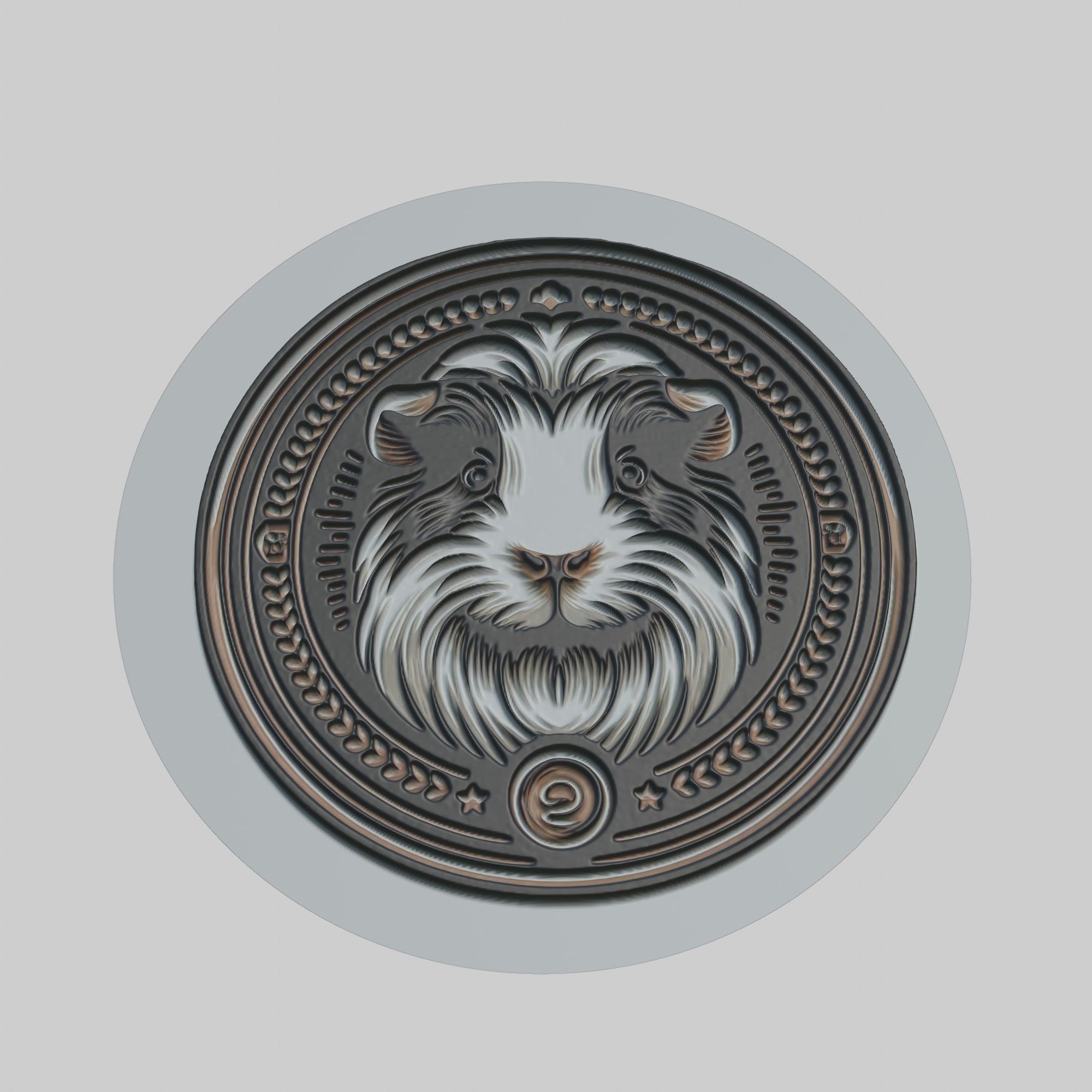 Guinea Pig Animal 3D print model_1