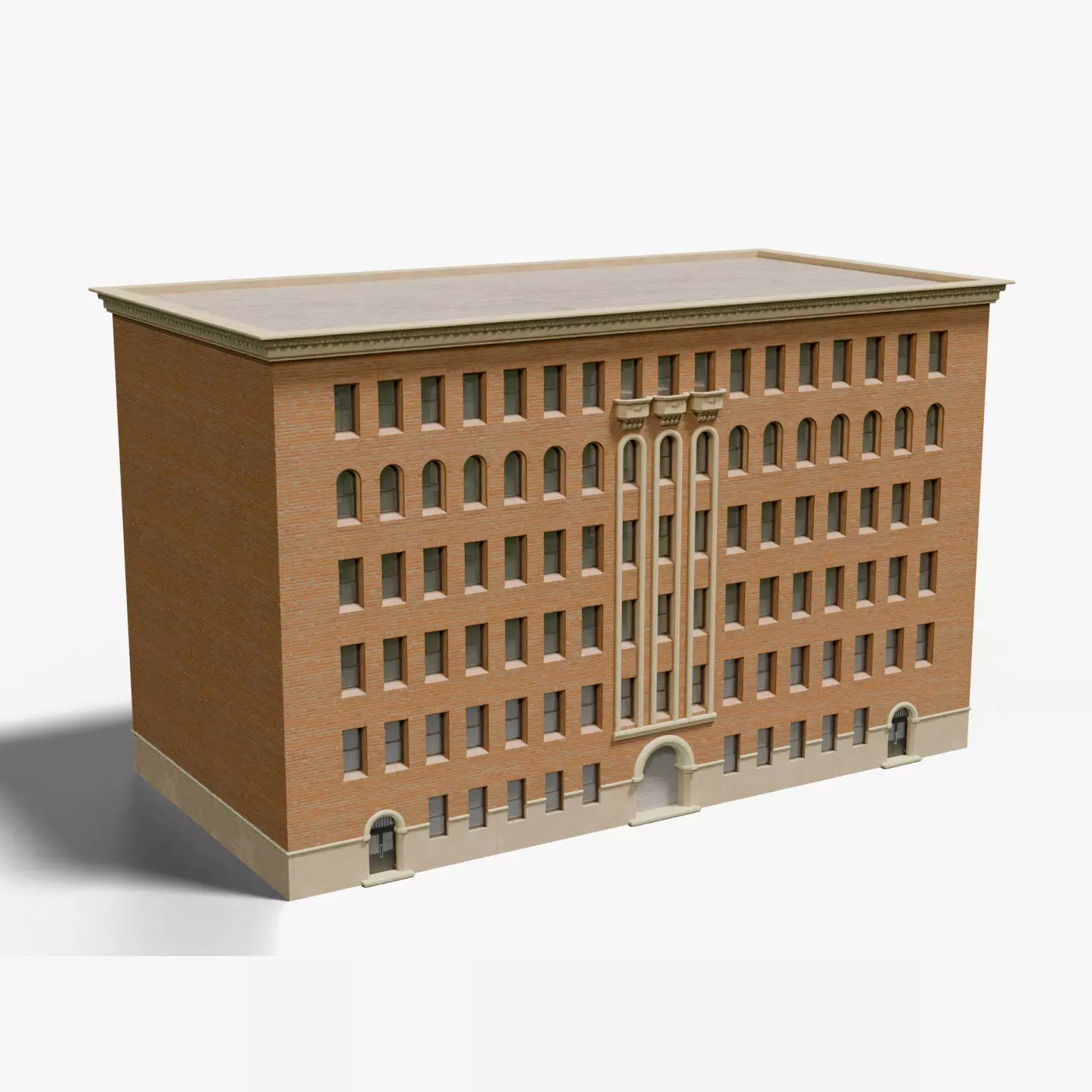 Fancy City Building Free 3D model