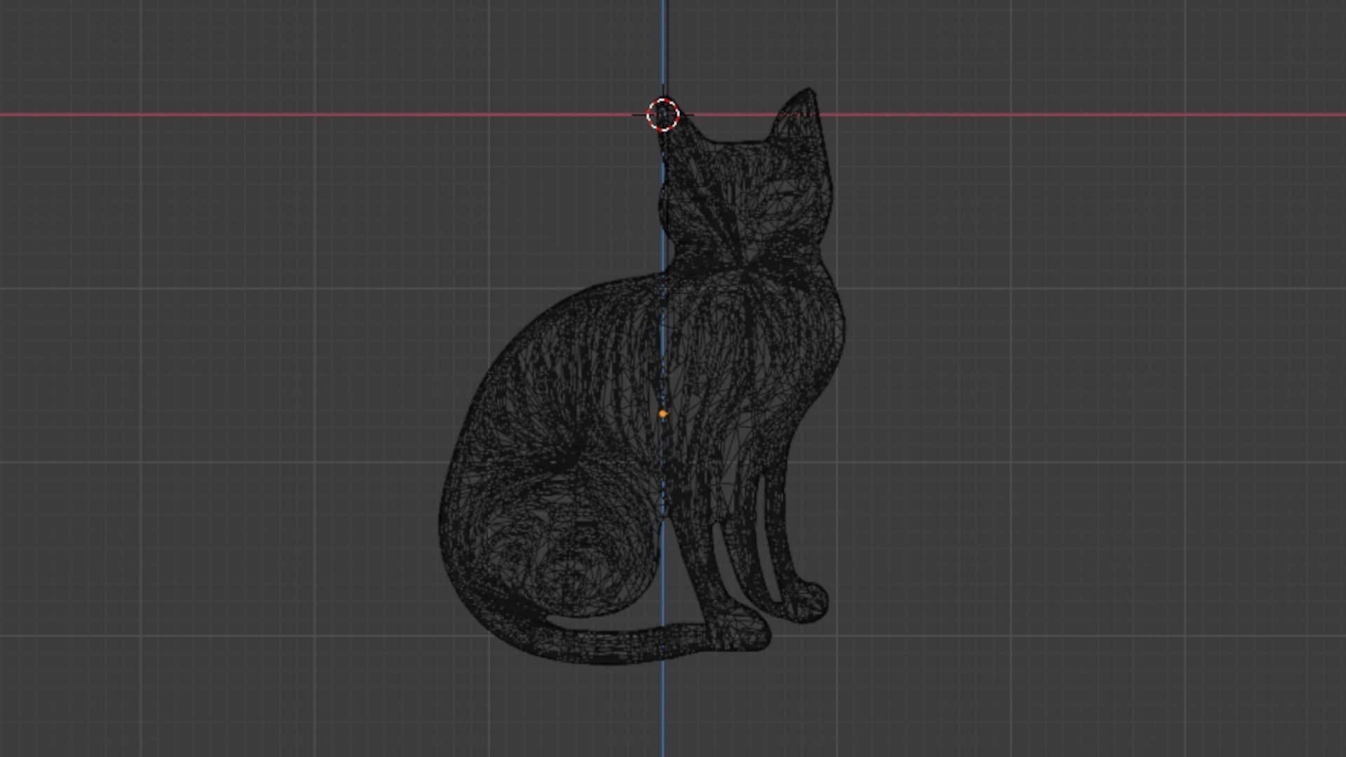 Cat pendant 06 3D print model_5