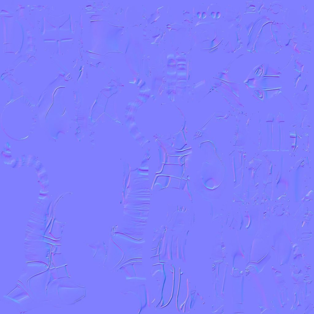 robotic cat  3D model_7