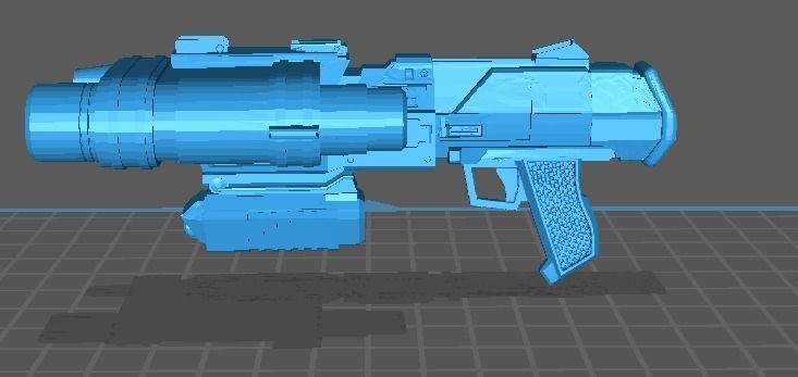 Hottoys Sideshow Commando Rifles 3D print model_1