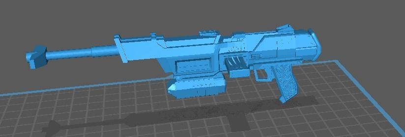 Hottoys Sideshow Commando Rifles 3D print model_2