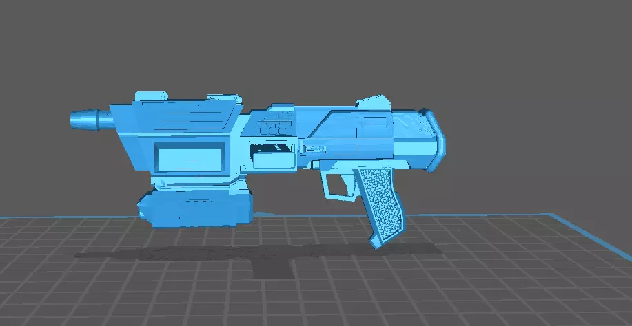 Hottoys Sideshow Commando Rifles 3D print model_0