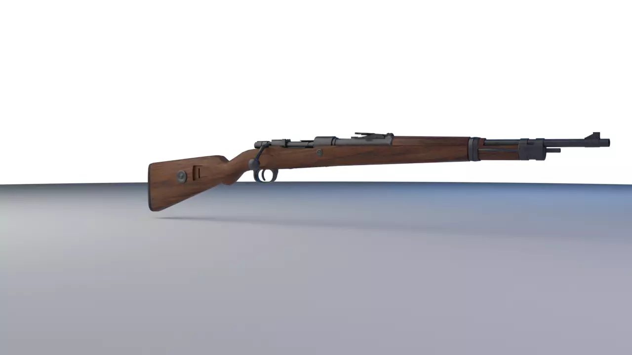rifle 3D model_0