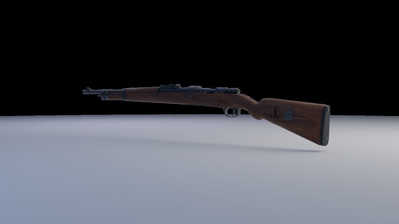 rifle 3D model_2