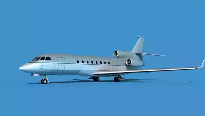Dassault Falcon 50 V10 3D model