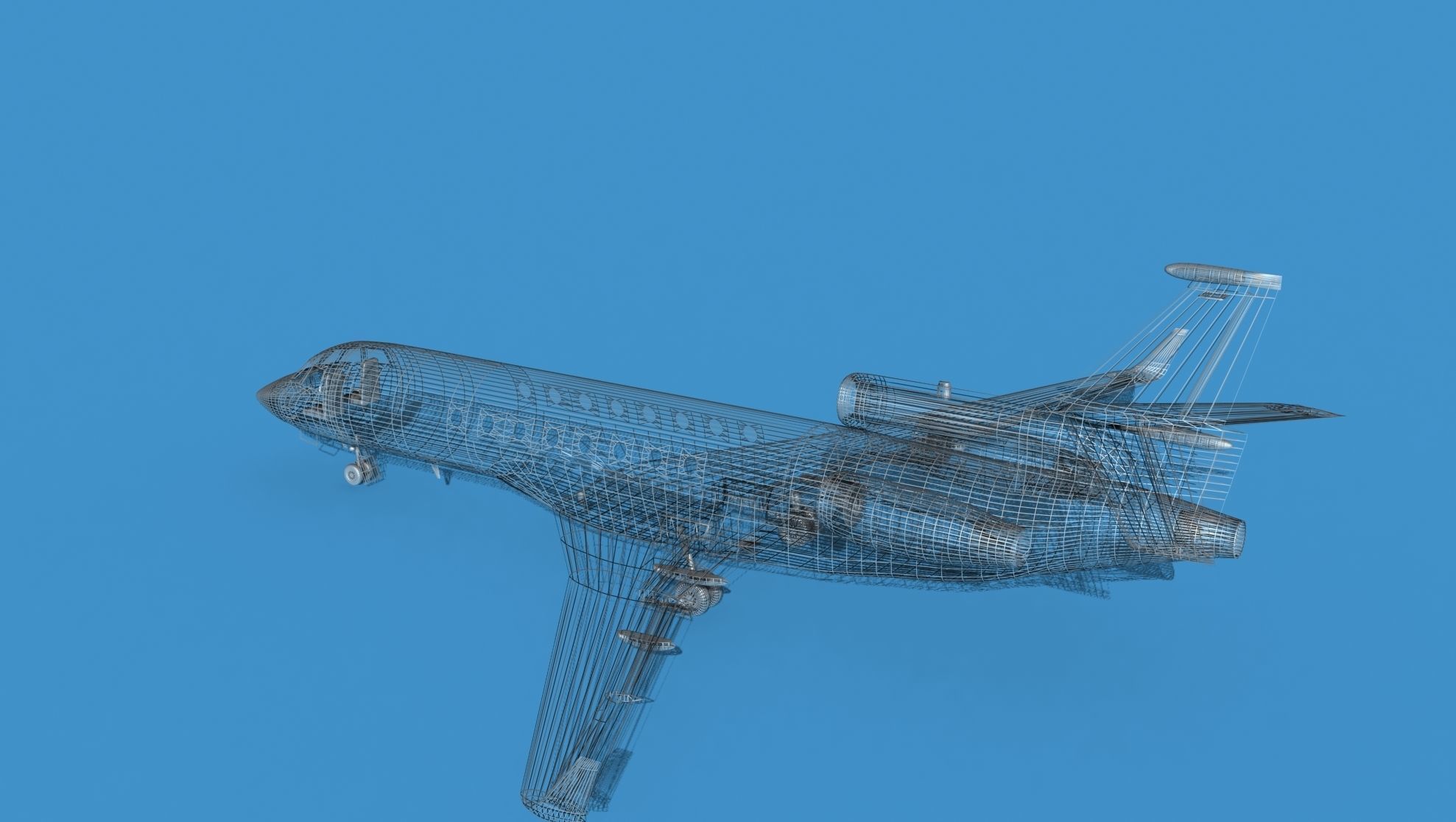 Dassault Falcon 50 V10 3D model_15