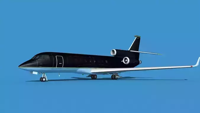 Dassault Falcon 50 V14 3D model