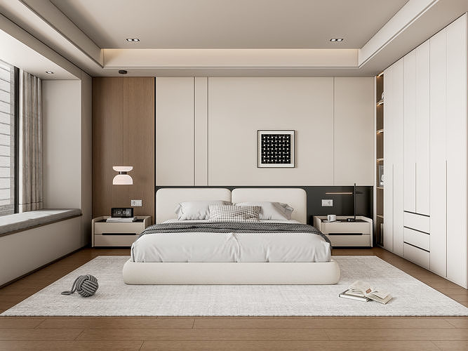 Bedroom 08 3D model