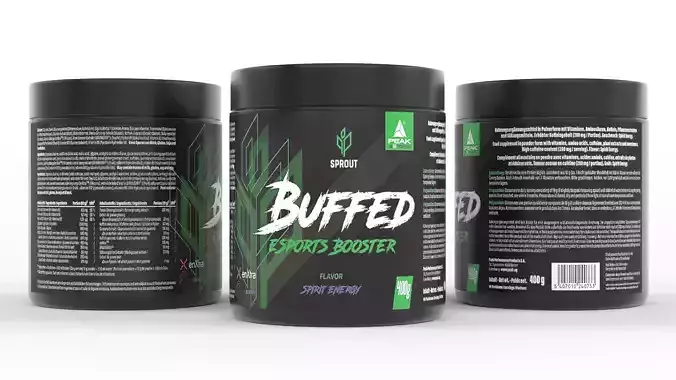 Protein Powder 3D model