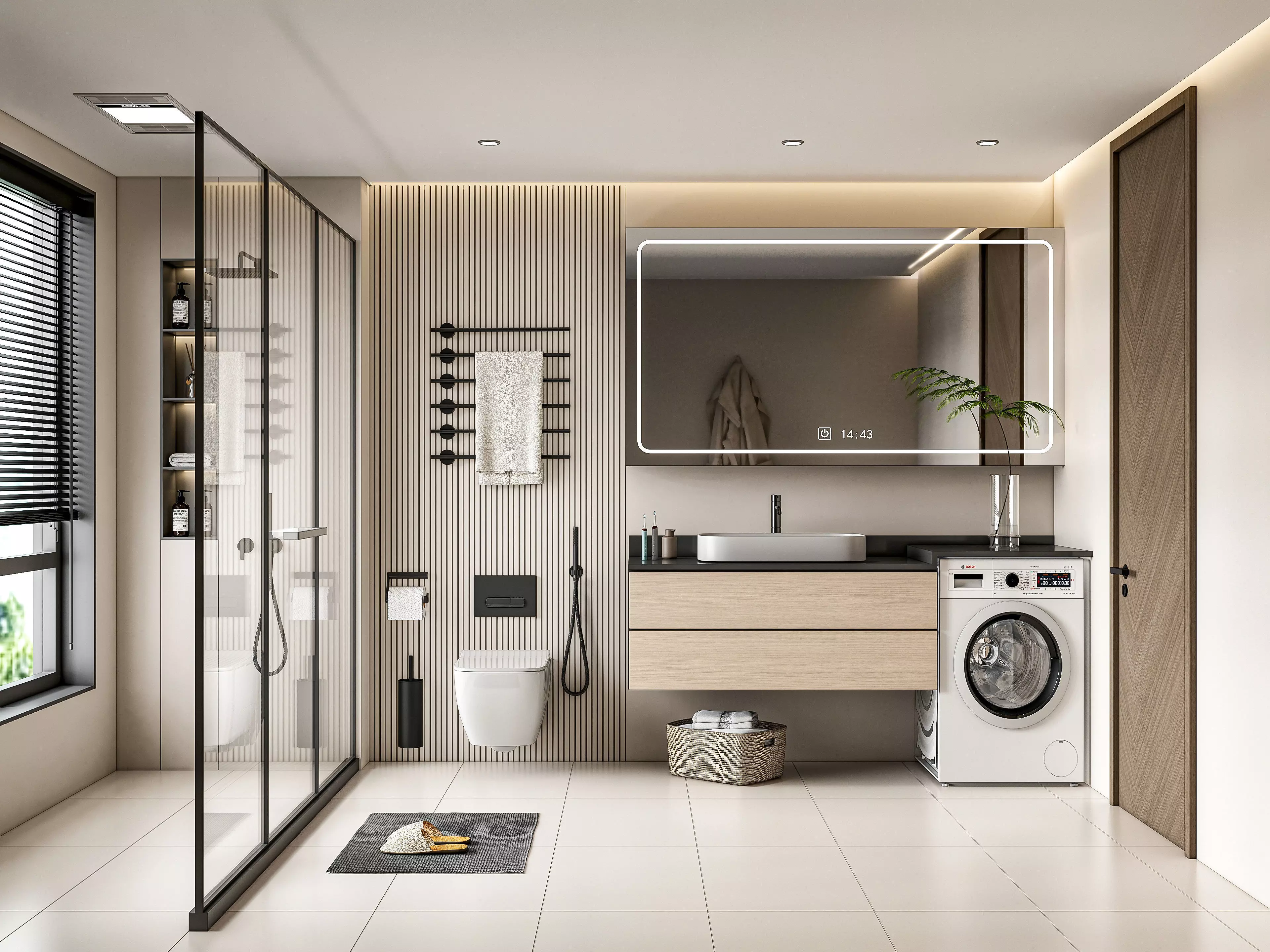 Bathroom 34 3D model_0