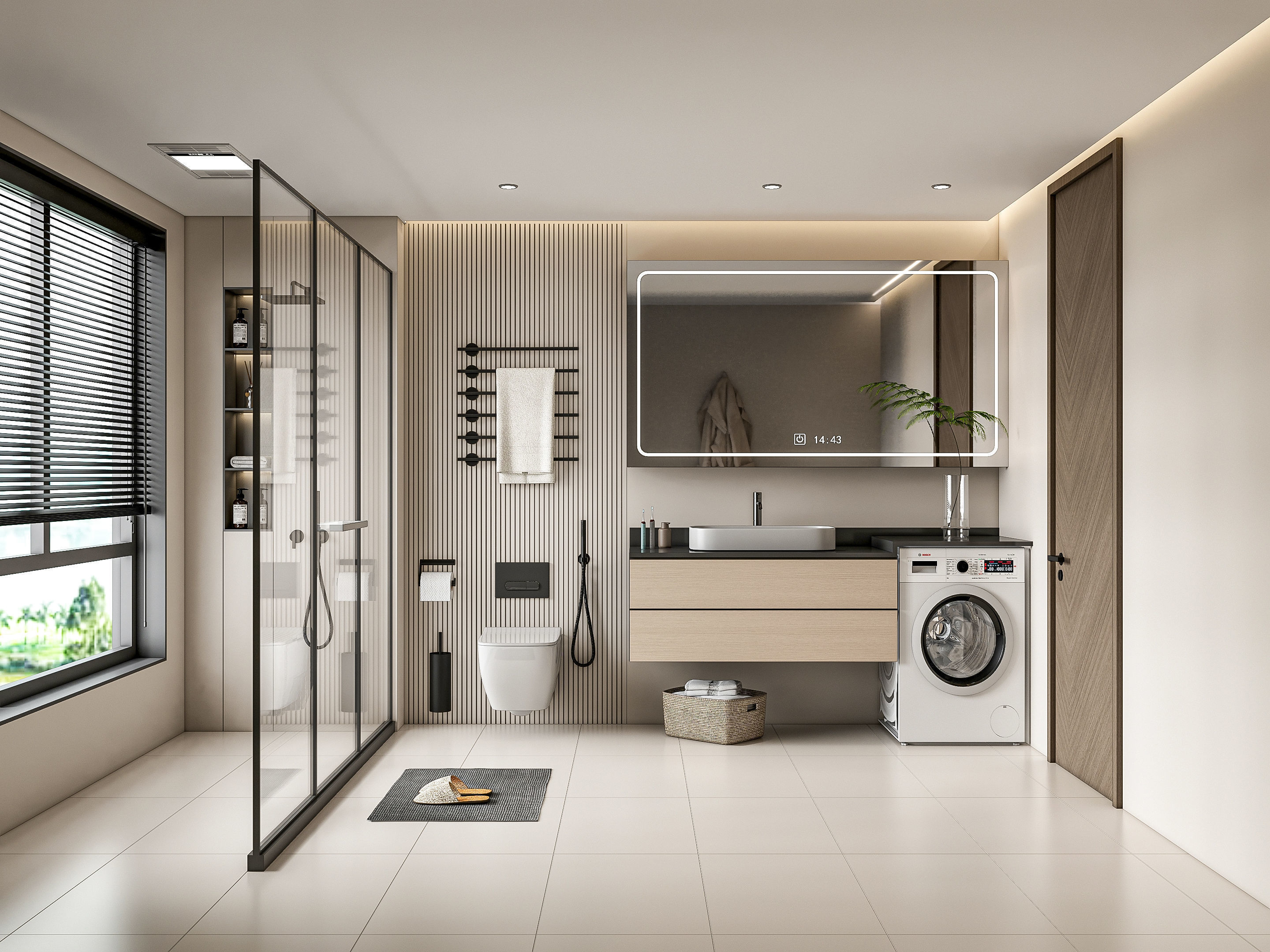 Bathroom 34 3D model_3