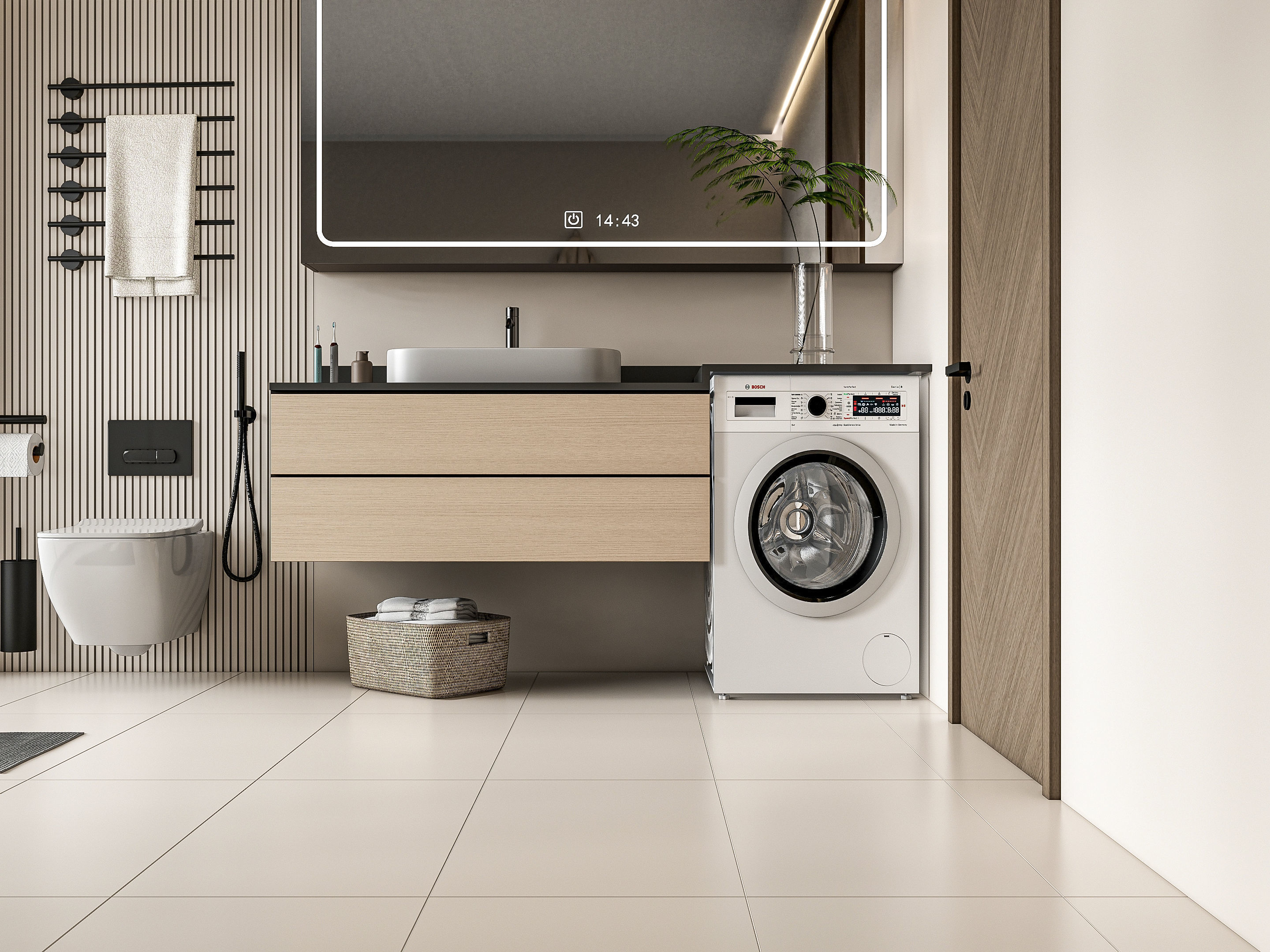 Bathroom 34 3D model_4