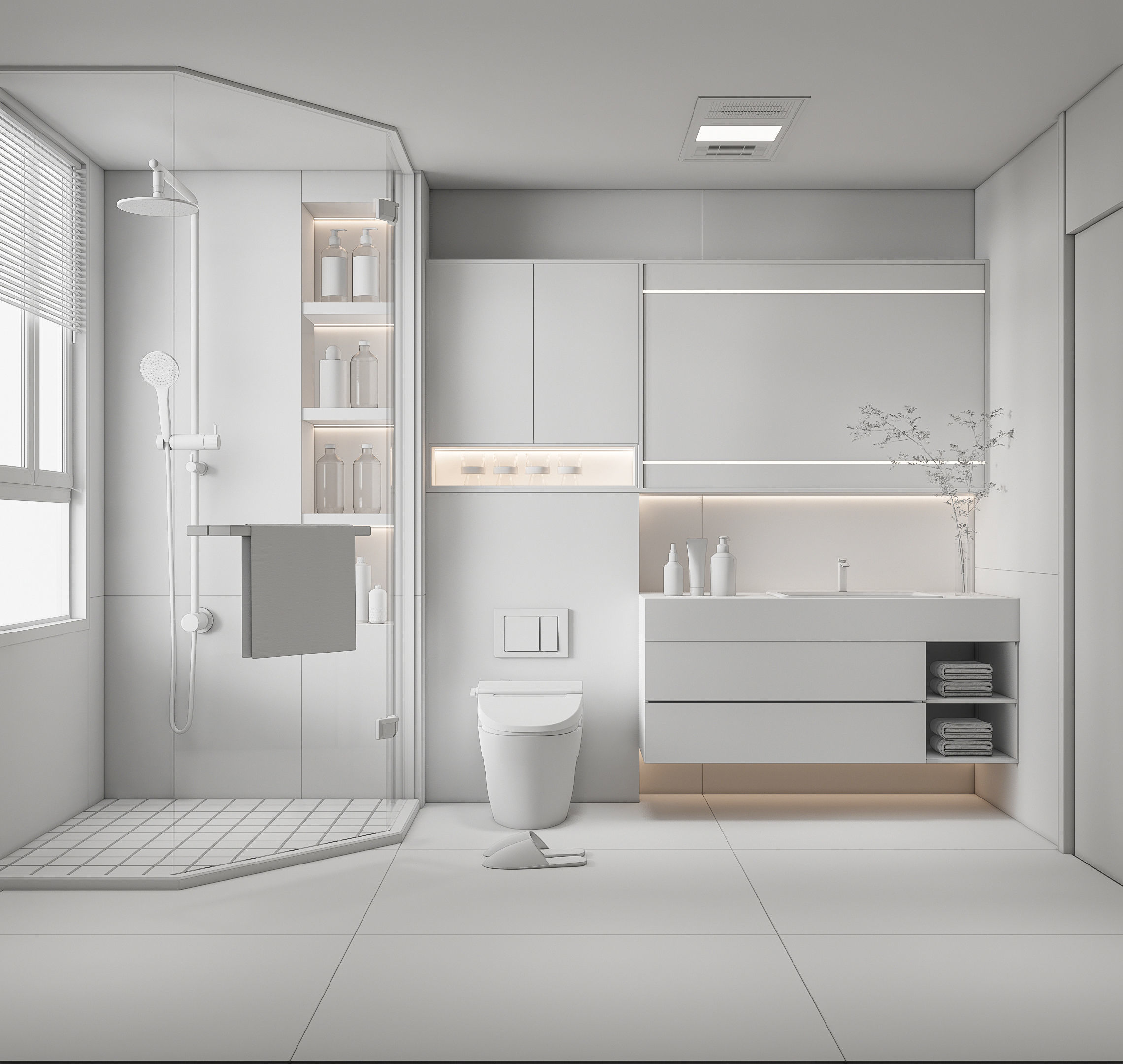 Bathroom 35 3D model_9
