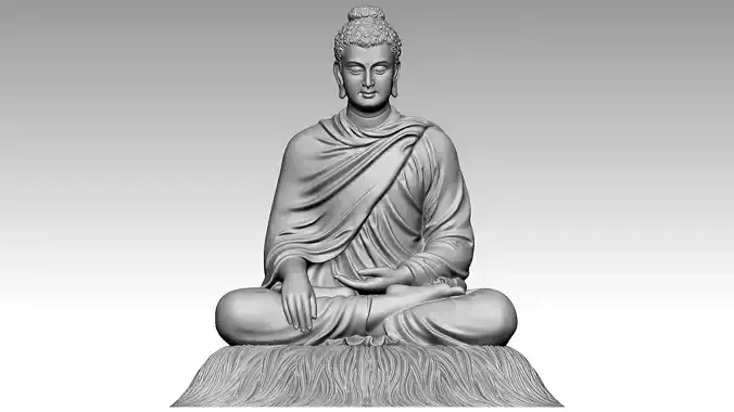 Bodhi Buddha 2 3D print model
