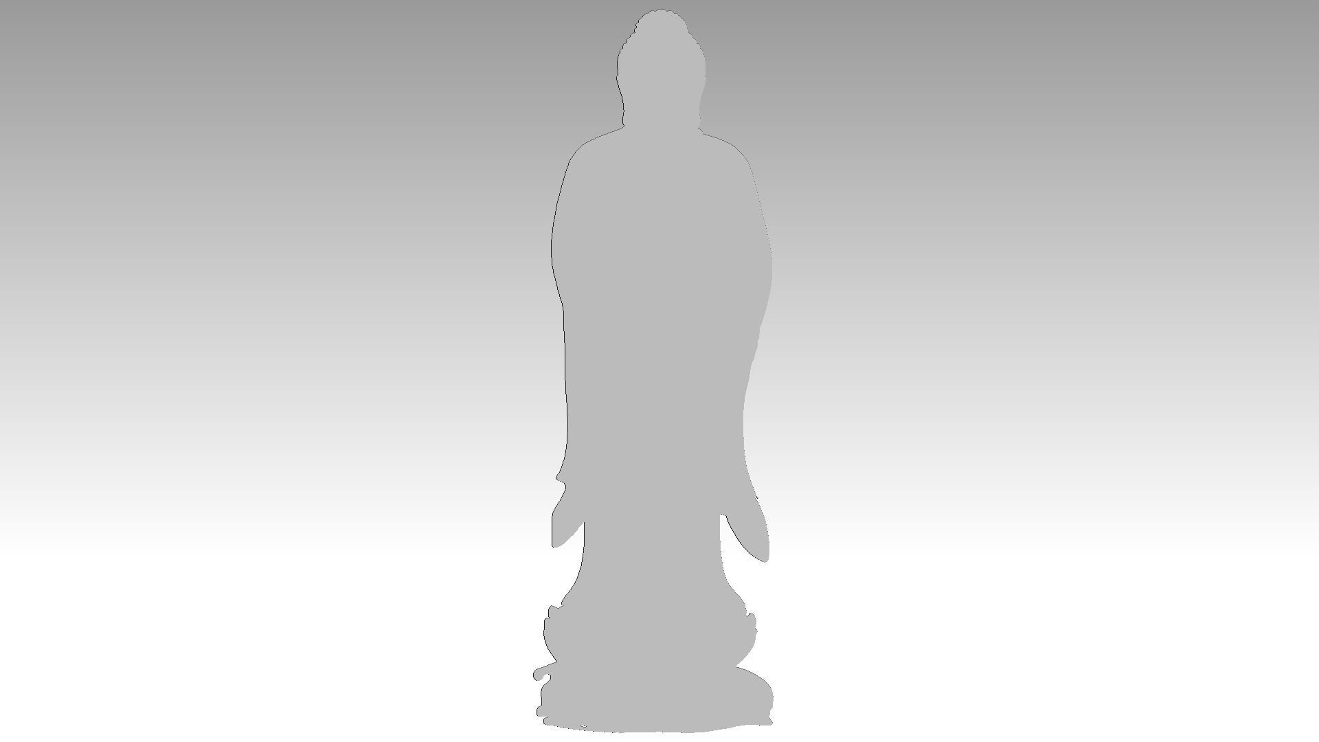 Buddha reliefs 3D print model_5