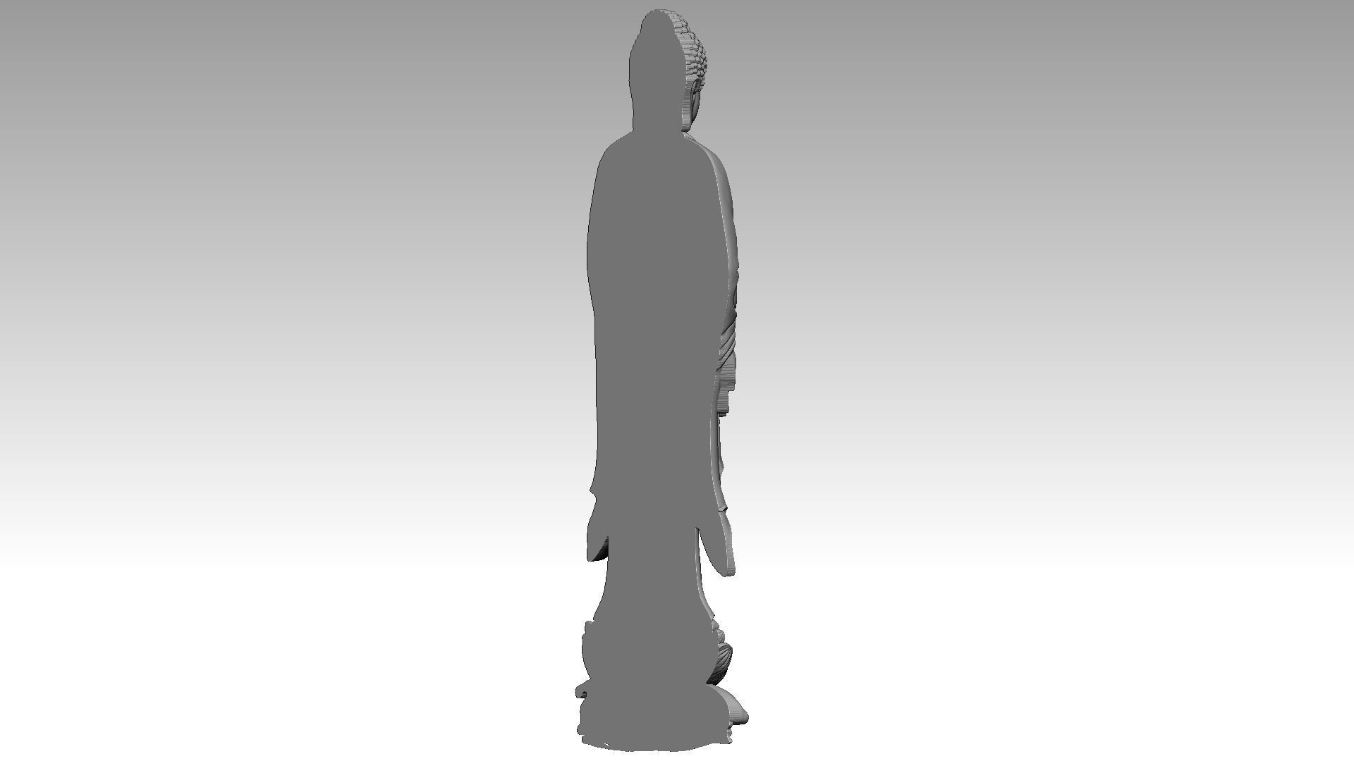 Buddha reliefs 3D print model_6