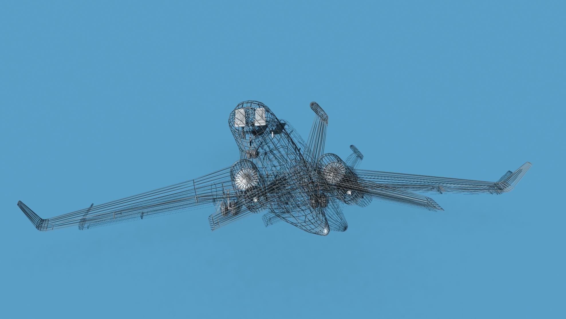 Dassault Falcon 2000 V07 3D model_15