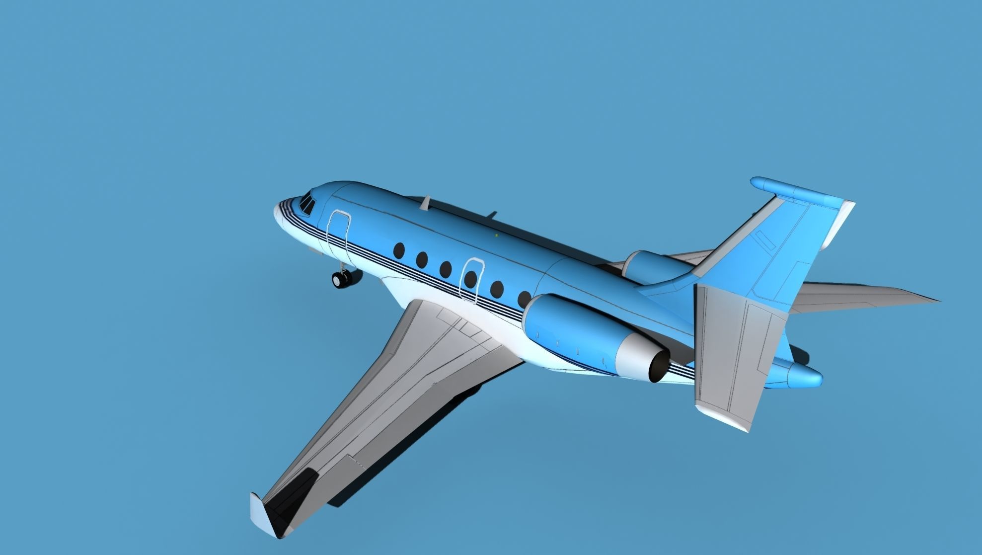 Dassault Falcon 2000 V08 3D model_8