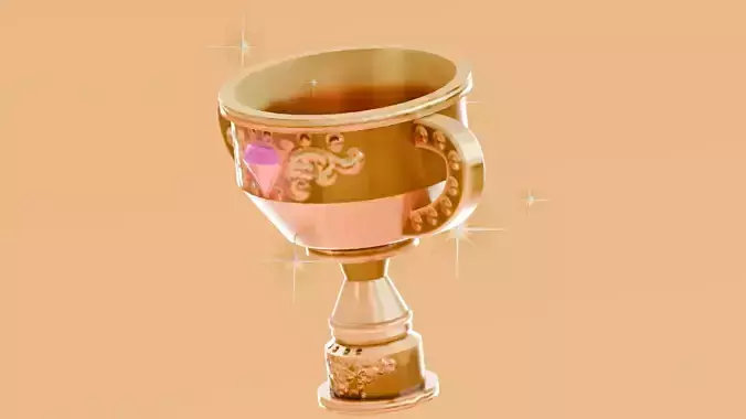 Low poly - Stylized Game Items - Trophy