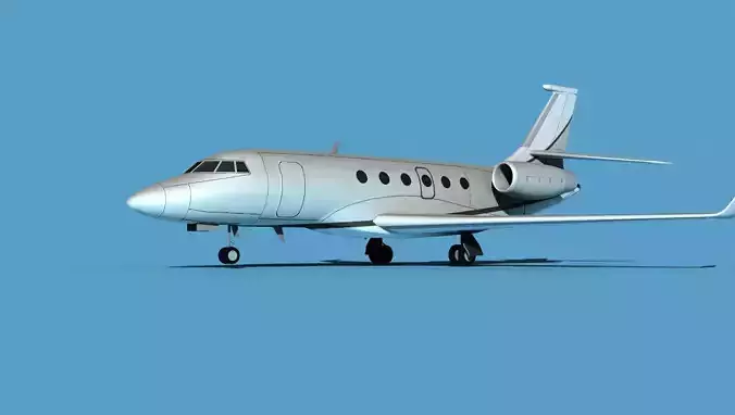 Dassault Falcon 2000 V13 3D model