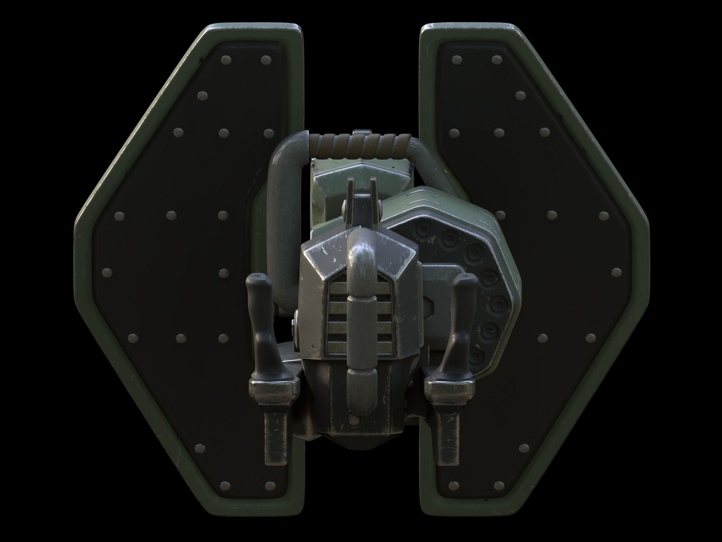 Gauss Cannon 3d print file 3D print model_3