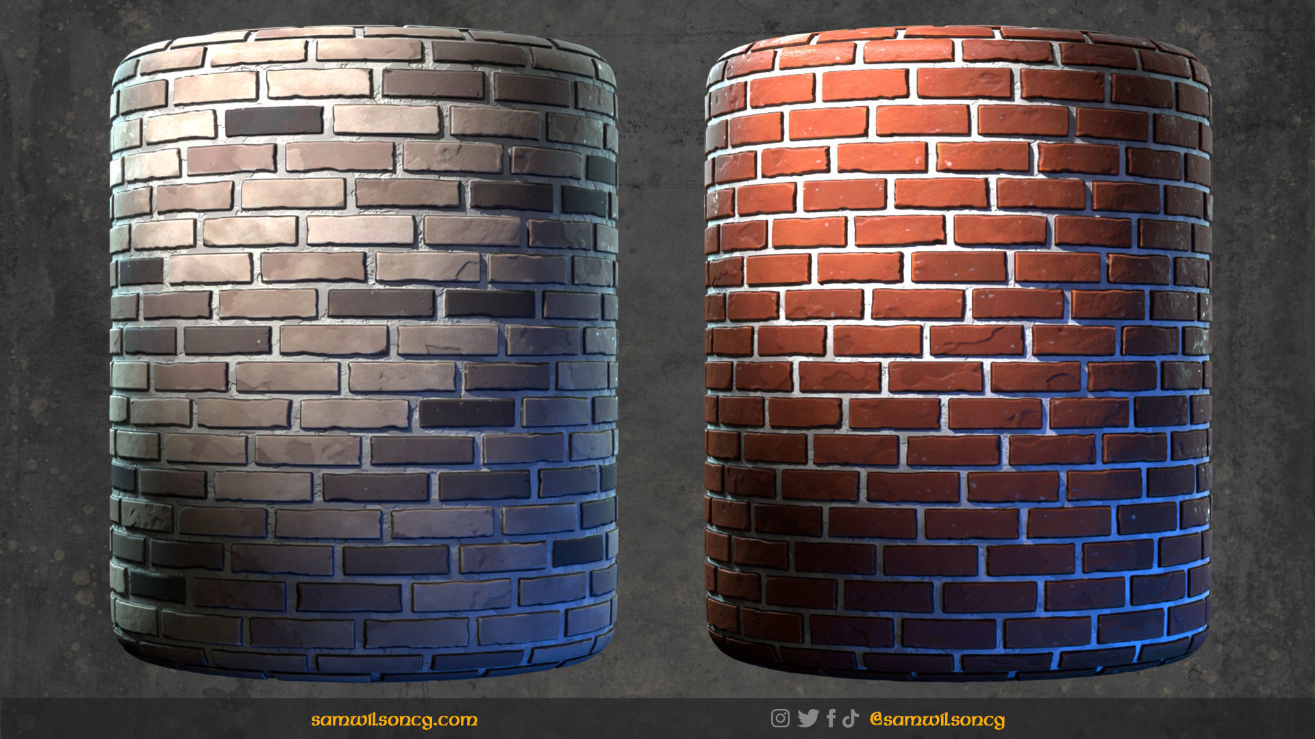 Stylized Clay Bricks Generator - PBR Tile Material Texture_4