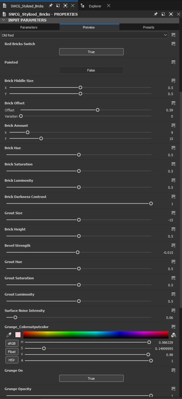 Stylized Clay Bricks Generator - PBR Tile Material Texture_7