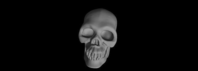 skull Free 3D print model