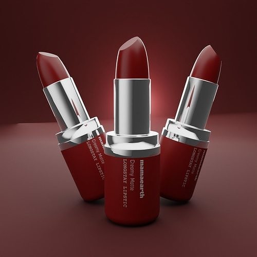 Lipstick 3d mockup Free 3D model