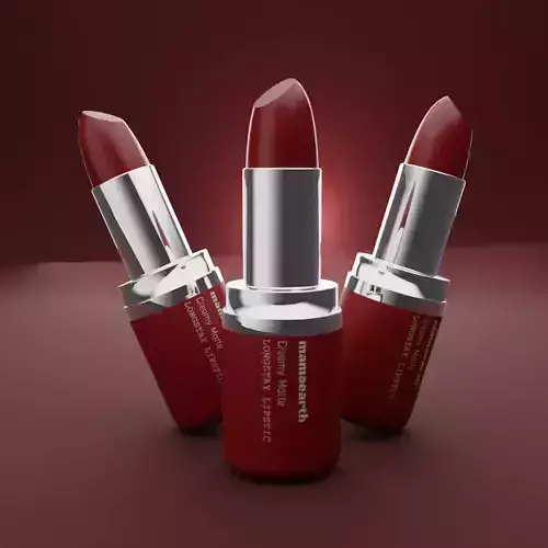 Lipstick 3d mockup