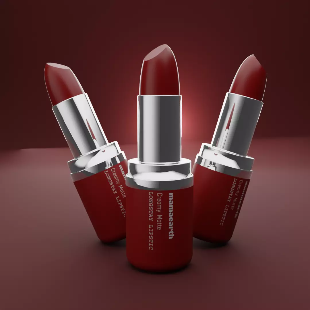 Lipstick 3d mockup Free 3D model_0