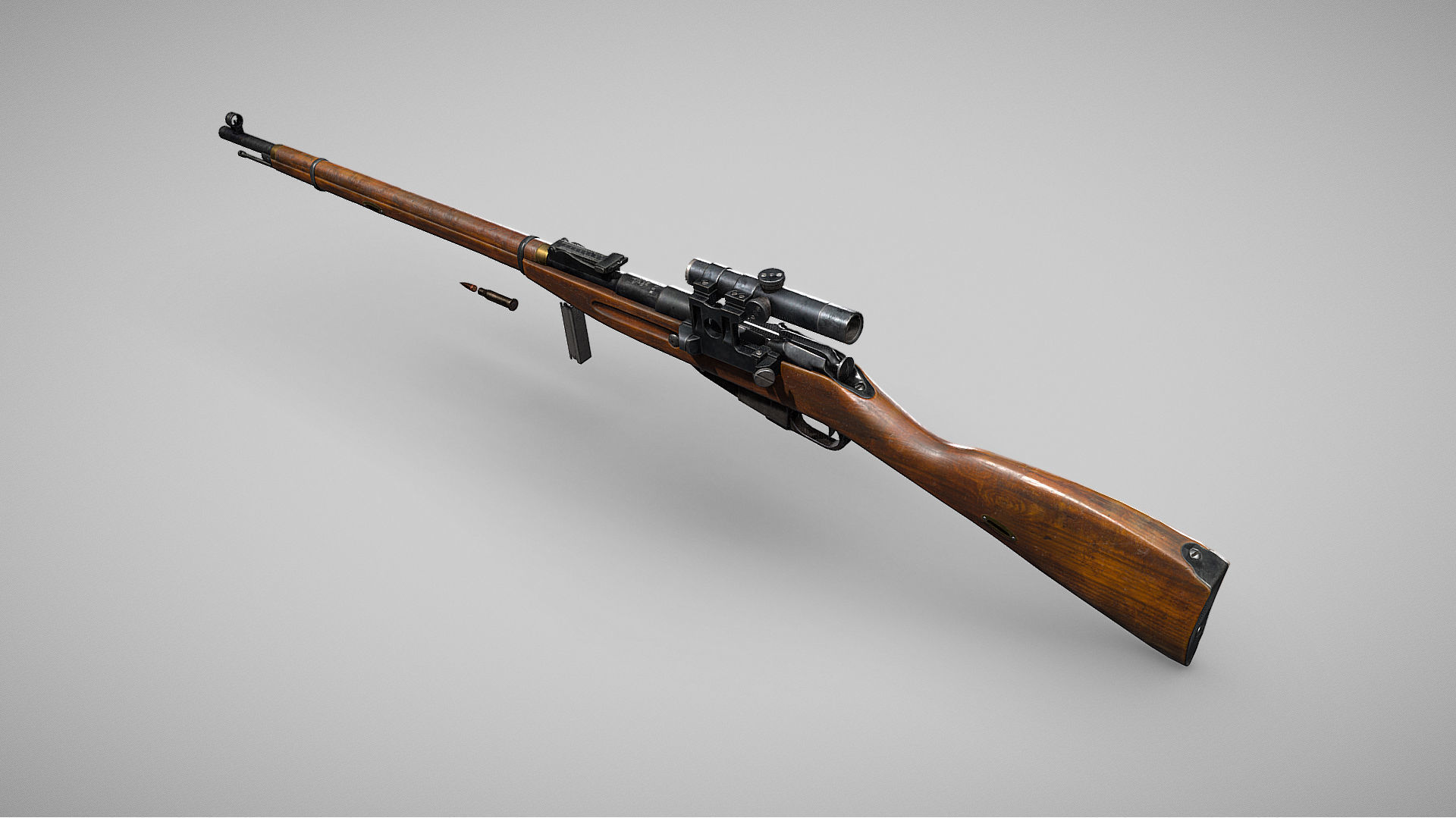 mosin-nagant-9130 3D model_4