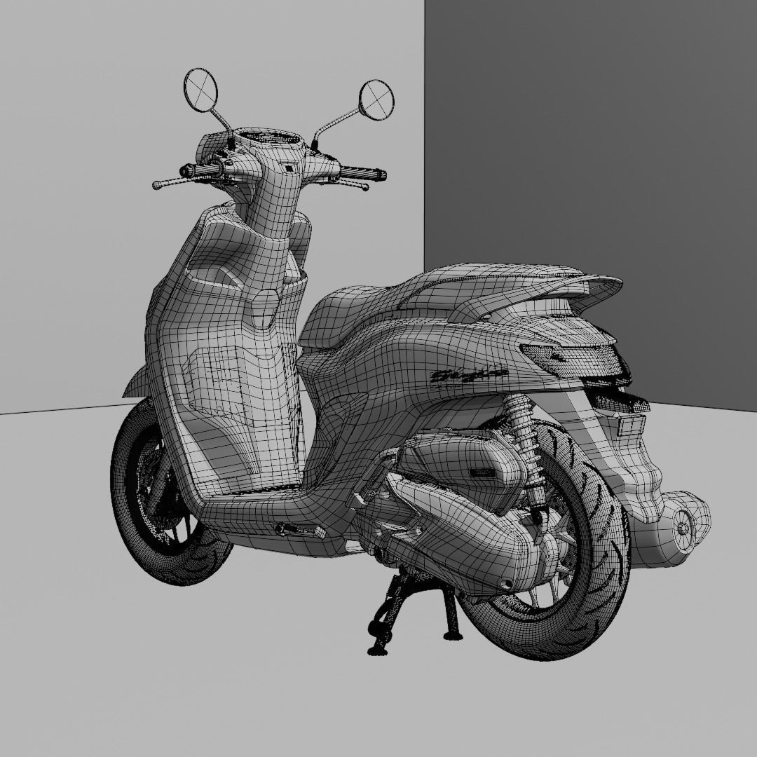 2024 - Honda Stylo 160 ABS 3D model_16