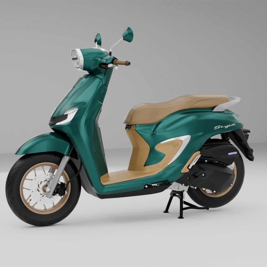 2024 - Honda Stylo 160 ABS 3D model_1