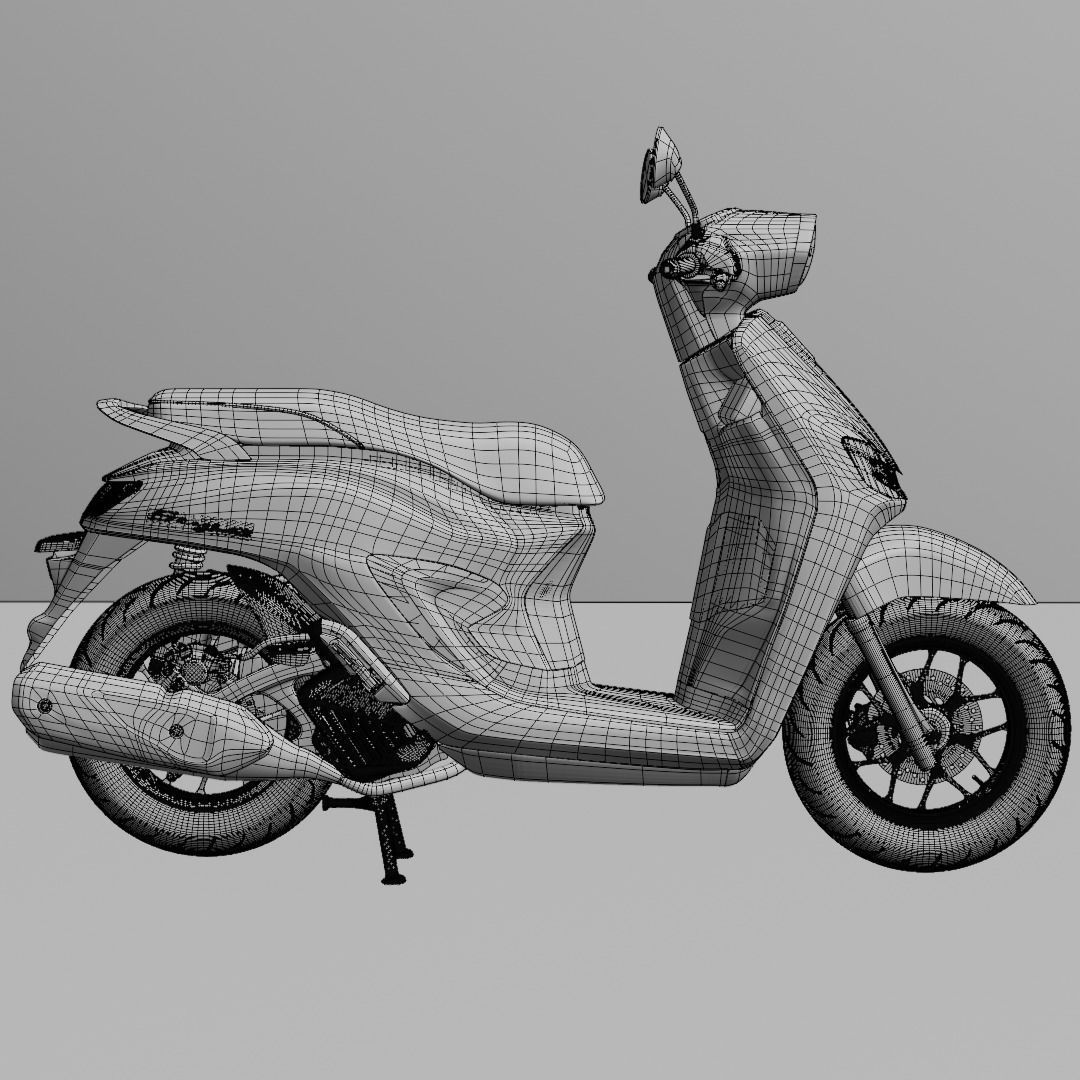 2024 - Honda Stylo 160 ABS 3D model_10