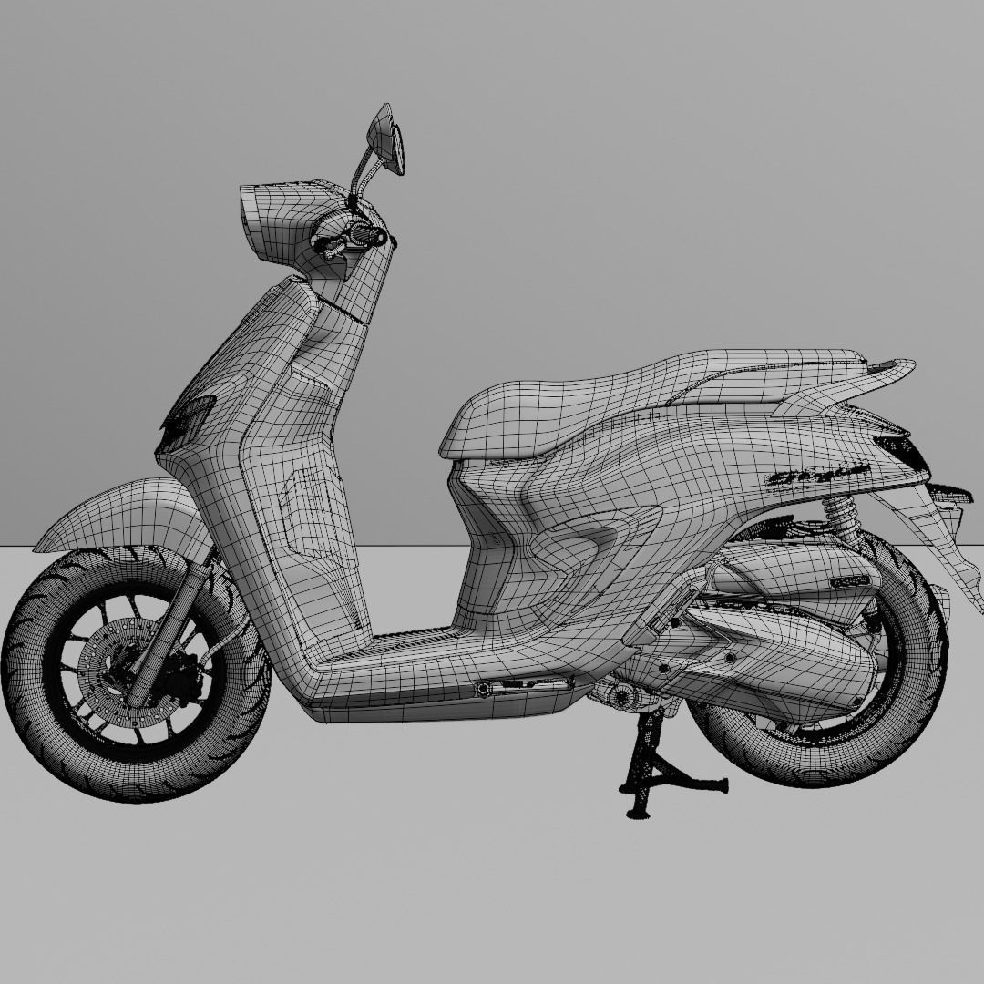 2024 - Honda Stylo 160 ABS 3D model_15