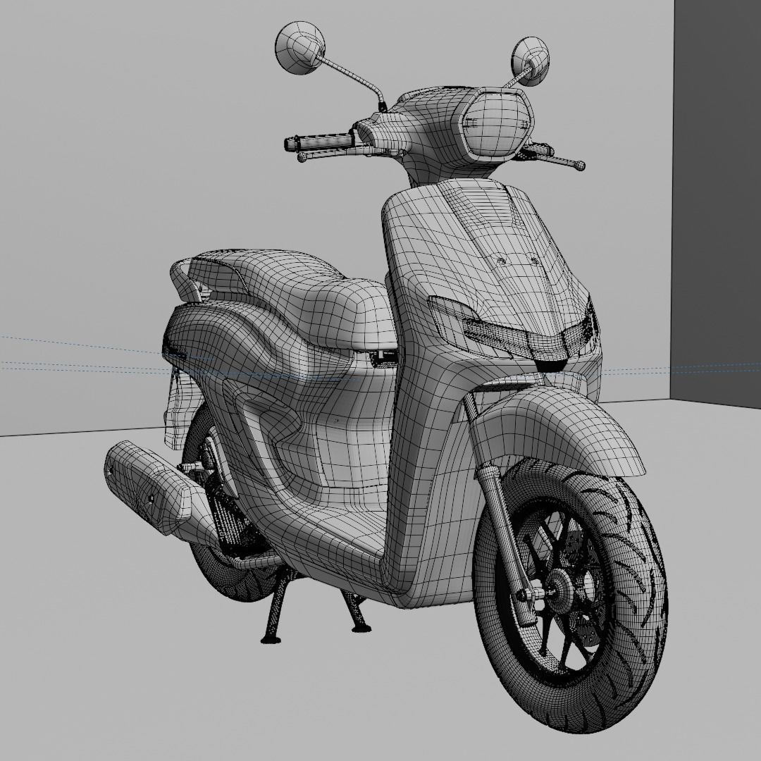 2024 - Honda Stylo 160 ABS 3D model_11