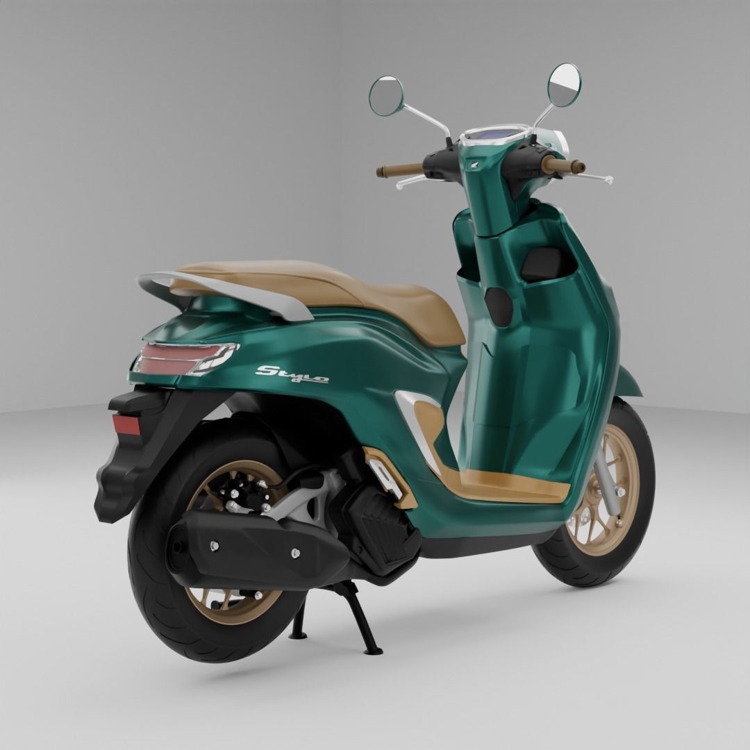 2024 - Honda Stylo 160 ABS 3D model_5