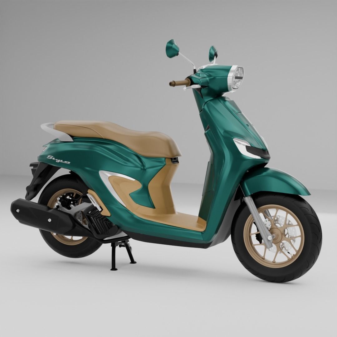 2024 - Honda Stylo 160 ABS 3D model_7