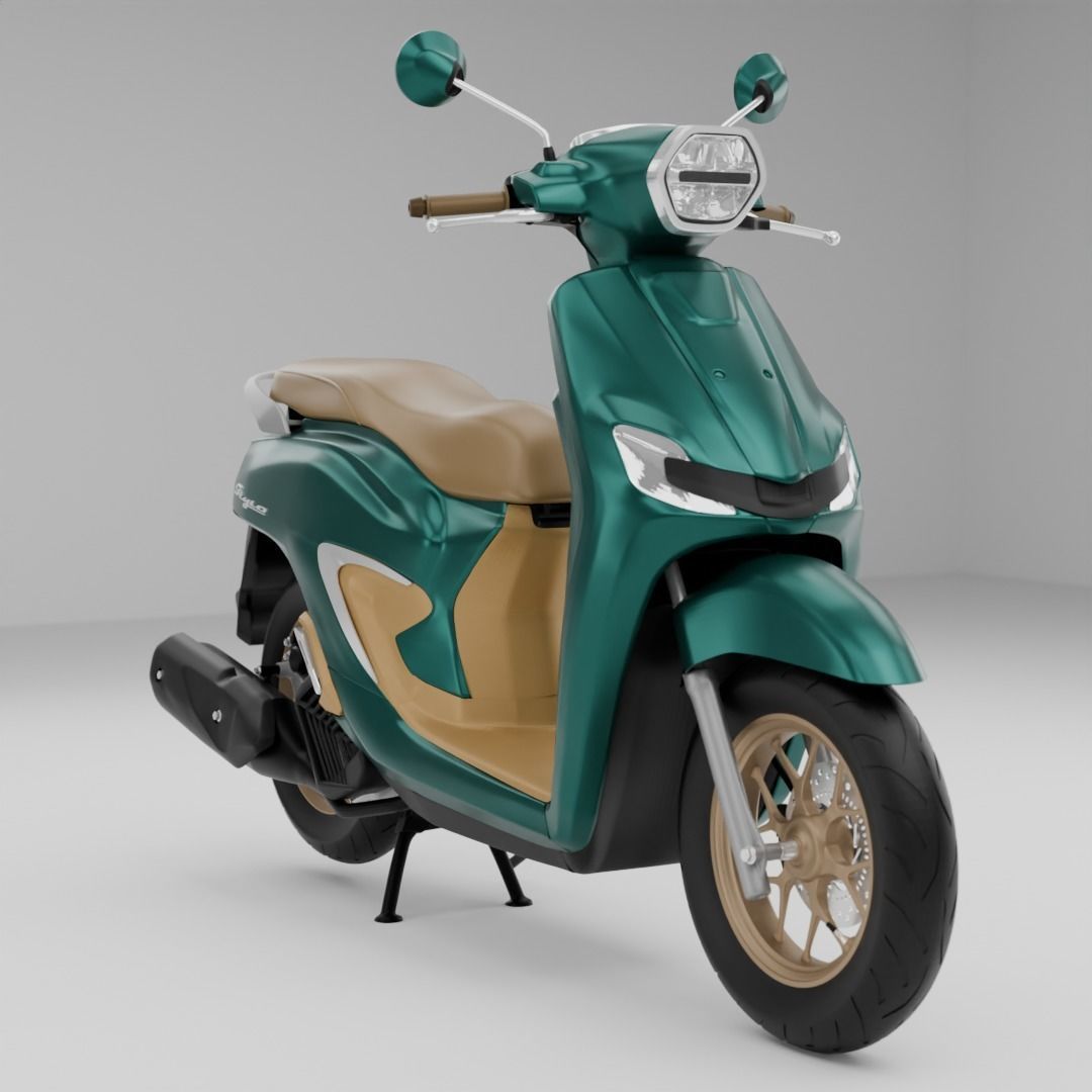 2024 - Honda Stylo 160 ABS 3D model_8