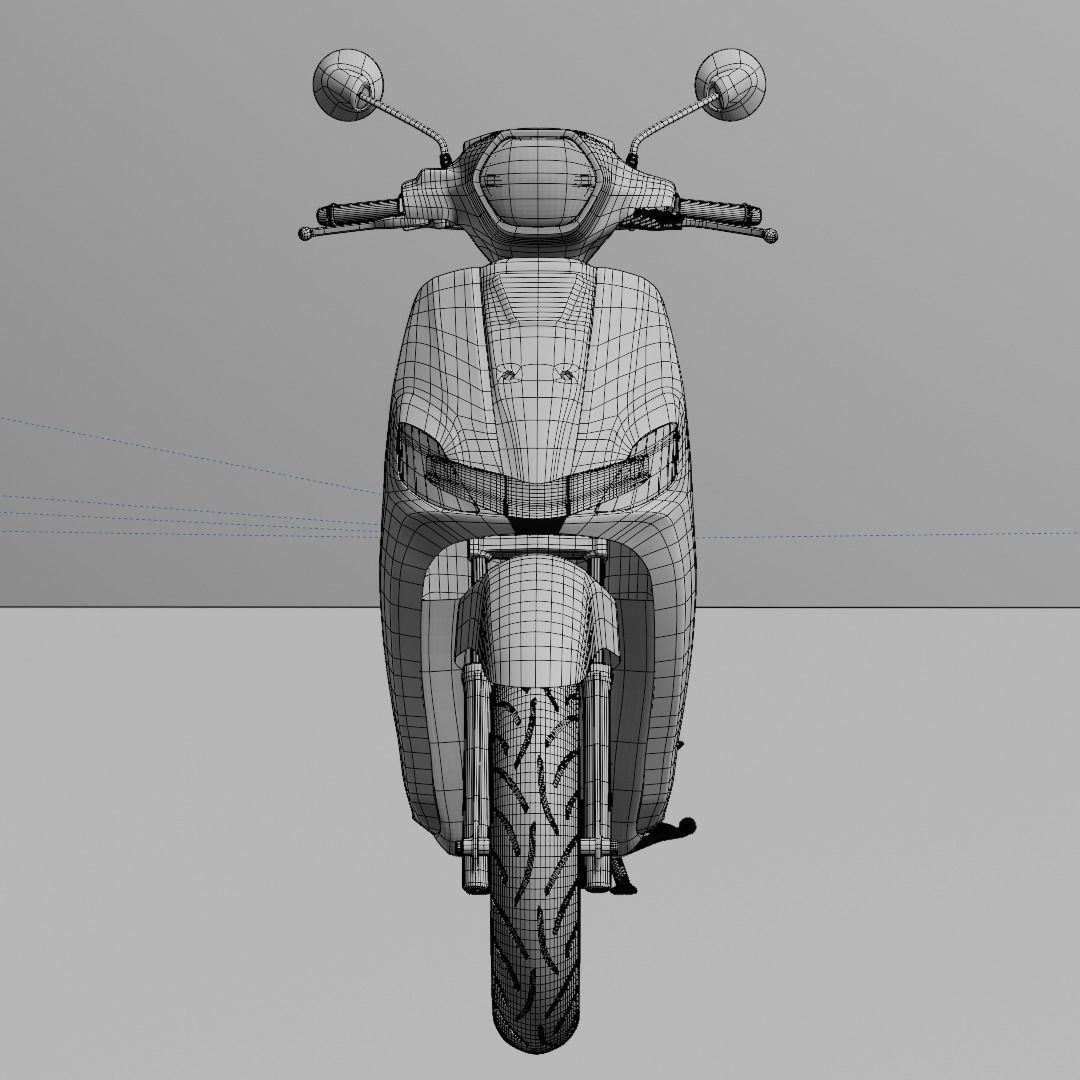 2024 - Honda Stylo 160 ABS 3D model_12